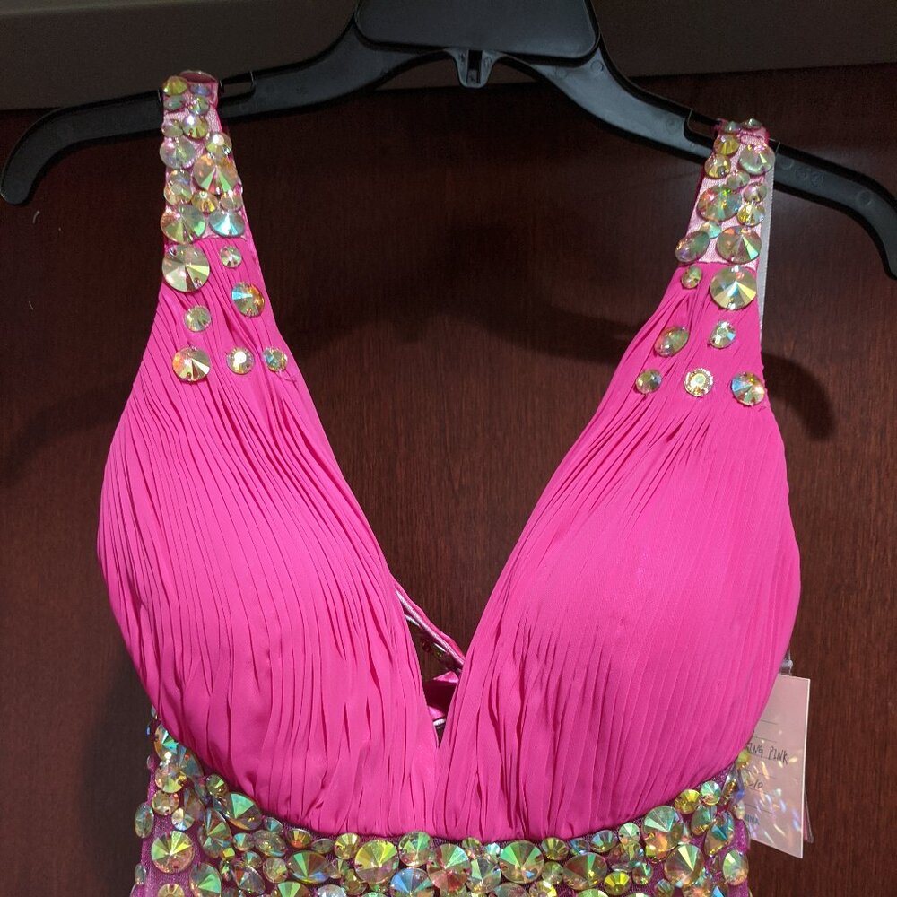 Blush Prom 9708 Size 8 - Picture 7 of 12